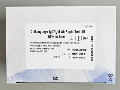 Chikunguniya IgG/IgM 25 Test – MicroMedica (10 Quantity)